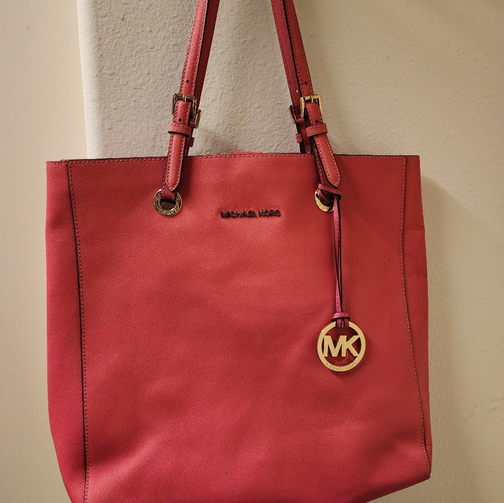 Michael Kors hot pink bag